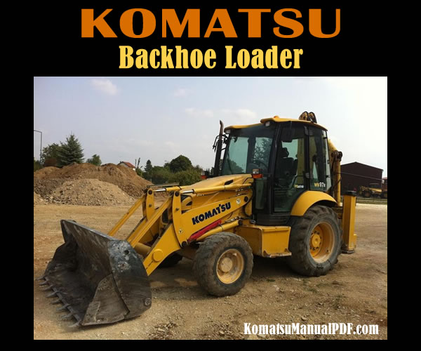 Komatsu Backhoe Loader WB97R-2 Service Manual PDF