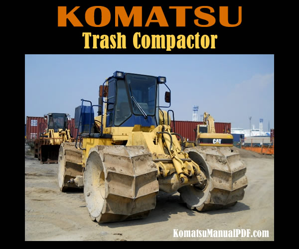 Komatsu Trash Compactor WF450T-1A Service Manual PDF