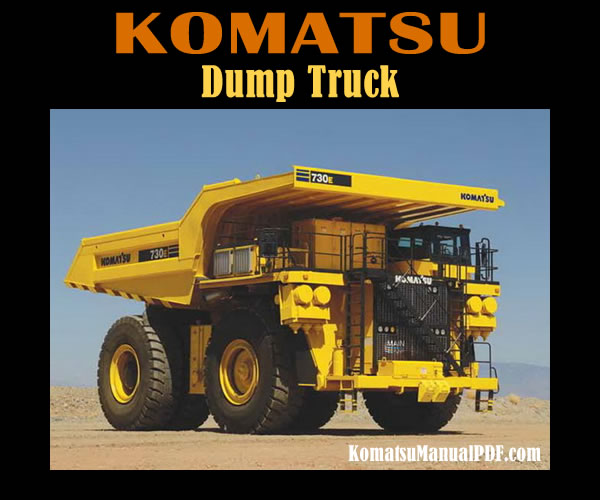 Komatsu Dump Truck 730E Service Manual PDF SN A30299-A30311